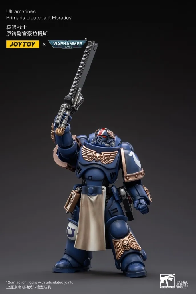 Ultramarines Primaris Lieutenant Horatius Posed 